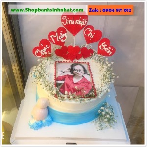 Bánh Sinh Nhật In Hình Ảnh - H655